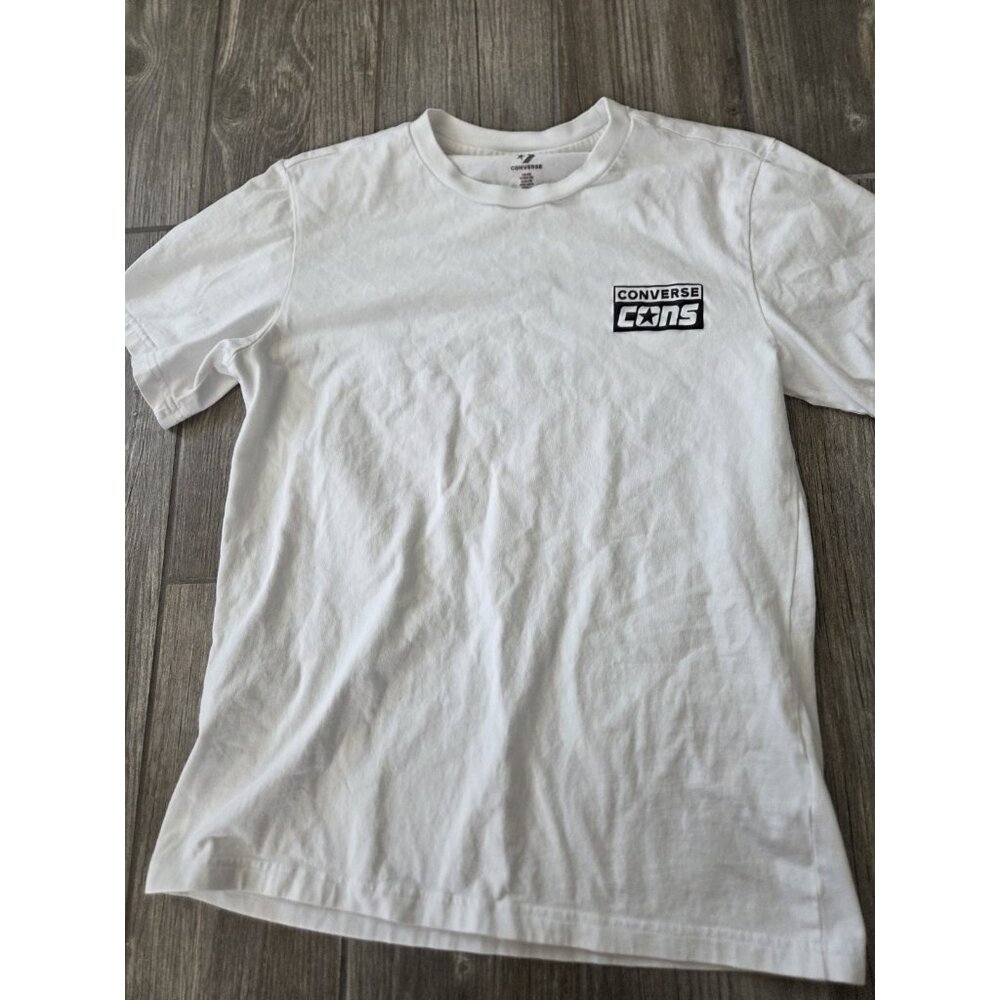 Converse Cons Graphic Shortsleeve Tshirt White Size XS